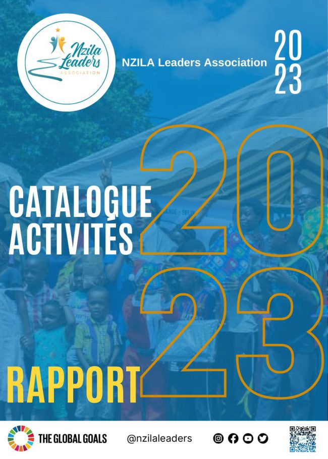 Couverture du Catalogue d'activités 2023 de NZILA Leaders