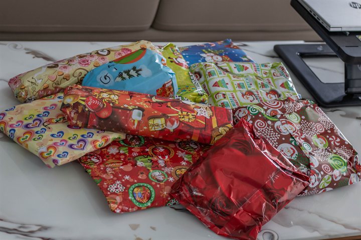 Membres de NZILA Leaders lors des distributions de Noël